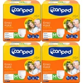 Canped Emici Külot Orta Boy M 30'lu 4 Adet Hasta Bezi - 1
