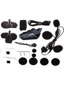 Wobo L4 4 Kişilik Motosiklet Kask Bluetooth Intercom Kulaklık Seti - 5