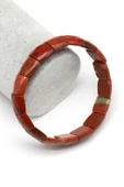 Jasper Doğal Taş Bileklik 13 x 14 mm Özel Kesim thumbnail 1