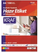 KRAF LASER ETIKET 210x297 (1x100=100) (2000)HB1000 - 1