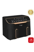 Yui Air Fryer 8 Litre Siyah M45 (4x4) Seramik Çift Hazneli Akıllı Fritöz - 4