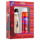 She Is Love Kadın Parfüm Seti EDT 50 ml + Deodorant 150 ml - 3