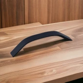 Şahin Siyah Metal Kulp 128 mm 12.8 cm Mobilya Çekmece Mutfak Dolabı Dolap Kulpları Kulbu Kulpu thumbnail 3