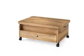 SEFA HOME ÇEKMECELİ TEKERLEKLİ SİHİRLİ SEHPA 106R - 1