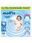 Molfix 6 Numara Extra Large 68'li Bebek Bezi - 1