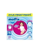 Molfix 6 Numara Extra Large 148'li Külot Bez - 1