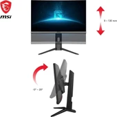 MSI G24C6P E2 23.6" 1 ms Full HD Curved 180 Hz Oyuncu Monitörü - Outlet thumbnail 3