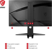 MSI G24C6P E2 23.6" 1 ms Full HD Curved 180 Hz Oyuncu Monitörü - Outlet thumbnail 6