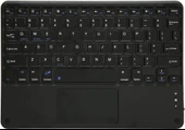Xiaomi Redmi Pad Pro 12" Uyumlu Kablosuz Bluetooth Şarjlı TouchPad'li Klavye - Siyah - 1