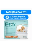 PEPY Hijyenik Yapışkanlı Tuvalet Eğitim Pedi Köpek / Kedi Çiş Pedi 30 Adet - 1