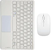 Chuwi Hi 10 Max 13" Uyumlu Bluetooth Şarjlı TouchPad'li Klavye Mouse Set - Beyaz - 9