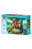 Art Puzzle Art Çocuk Horoz Ve Bebekleri 25 Parça Puzzle - 1