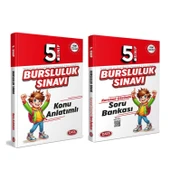 Data Yayınları 2025 5.Sınıf Bursluluk Konu ve Soru Seti 2 Kitap - 1