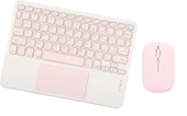 Technopc Ultrapad Quantum Gaming TB19F10M8A4 10.95" Uyumlu Şarjlı TouchPad'li Klavye Mouse - Pembe - 1