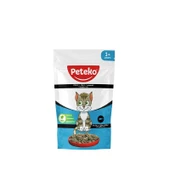 Peteko Pouch Jelly Balıklı Kedi Konserve 85 Gr - 1