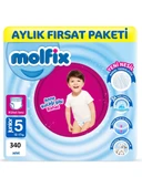 Molfix 5 Numara Junior 340'lı Külot Bez - 1
