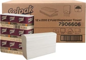Selpak Professional Extra Z Katlı Havlu 21.5 x 24 Cm. 1 Koli (12 Paket) (7906606) - 1
