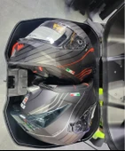 52 Litre Motosiklet Çantası Topcase Çift Kask Alır Tien Sırt Dayama Pedli Otomatik Kilitli Arasmto thumbnail 5