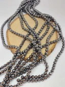 Hematit Taşı Faset Kesim Dizi 8mm (55698) thumbnail 3