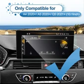 Audi A5 2020-2025 Model 10.1 inç Multimedya Navigasyon Uyumlu 9H Nano Ekran Koruyucu thumbnail 2