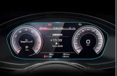 Audi Q5 2021-2025 Model Direksiyon Arkası Gösterge Panel Uyumlu  9H Nano Ekran Koruyucu thumbnail 1