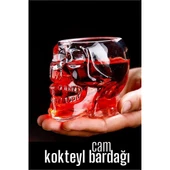 ModaCar Kokteyl Bardağı Kurukafa Cam - 1