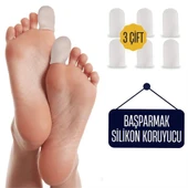 ModaCar 6 ADET Baş Parmak İçin Silikon Koruyucu - 1