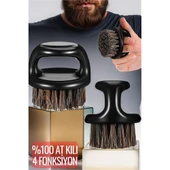 ModaCar At Kılı Sakal Tarama Tıraş Temizlik Fırçası Absolute Professional - 1