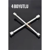 ModaCar Bijon Anahtarı Çelik 4 Uçlu Bijon Anahtarı - 1
