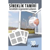 ModaCar Sineklik Tamir Bandı 10 ADET 10 x 10 cm - 1