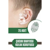 ModaCar Çocuk Banyo Kulak Koruyucu Su Geçirmez 20 Adet - 1