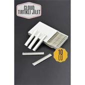ModaCar Tırtıklı Cloud Jilet 10 Adet 717005 - 1