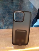 İPhone 15 Pro Max Uyumlu Siyah Hux Kapak Darbe Korumalı Arkası Şeffaf Kılıf - 4