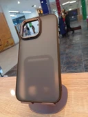 İPhone 15 Pro Max Uyumlu Siyah Hux Kapak Darbe Korumalı Arkası Şeffaf Kılıf - 1
