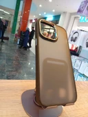 İPhone 15 Pro Max Uyumlu Siyah Hux Kapak Darbe Korumalı Arkası Şeffaf Kılıf - 2