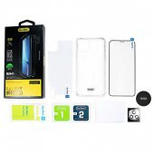 Apple iPhone 11 Pro Max 5li Set Full Koruma (Kılıf,Levha,Kamera-Ön-Arka Koruyucu) - 5