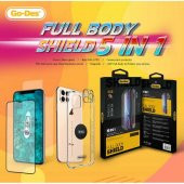 Apple iPhone 11 Pro Max 5li Set Full Koruma (Kılıf,Levha,Kamera-Ön-Arka Koruyucu) - 8