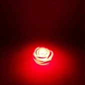 Led Işıklı Gül Mum - 2