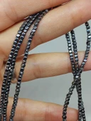 Hematit Taşı Küp Şekilli 2mm Dizi (56072) thumbnail 1