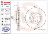 BREMBO 09.B972.11 | Fren Diski VW A4 A5 2008-A6 2.0 T 2011-Ön 320X28 - 1