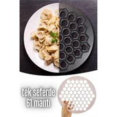 ModaCar Mantı Kalıbı Tek Seferde 61 Mantı Lallula Design - 1