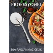 ModaCar Pizza Kesici 304 Paslanmaz Çelik Mink Design - 1