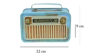 Dekoratif Metal Radyo - 6