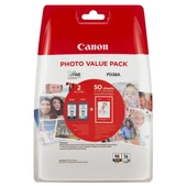 CANON PG-46-CL56 2Lİ KARTUŞ + 50 ADET FOTOĞRAF KAĞIDI - 1