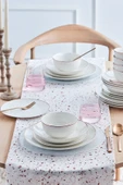 Leon Rose Gold 24 Parça 6 Kişilik Porselen Yemek Takımı - 2