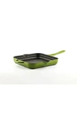 Hosse 28x28 cm Kare Çift Kulplu Döküm Kızartma Tava – Yeşil HS K KTV 2828 - 2
