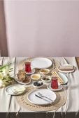 Cordelia Mint Porselen 26 Parça 6 Kişilik Kahvaltı Servis Takımı - 2