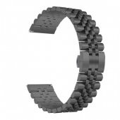 Samsung Galaxy Watch Active 2 44mm Çift Renkli Çelik Metal Klasik Kordon 20mm (K36) - 6