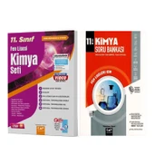 Çap Yayınları 11. Sınıf Fen Lisesi Kimya Seti ve Soru Bankası Seti 2 Kitap - 1