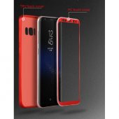 Samsung Galaxy S8 Plus Kılıf 360 Derece Tam Koruma Parlak Silikon Kapak - 3